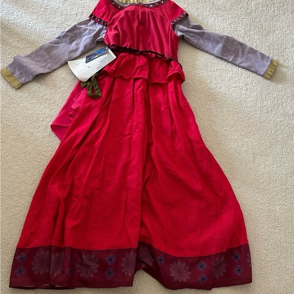 NWT Disney Parks Authentic Wish Dahlia Costume Size 3 Girls Dress up Halloween - Picture 5 of 14
